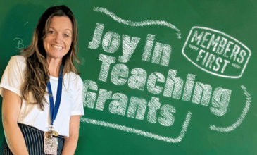 M1 Joy in Teaching Grant recipient